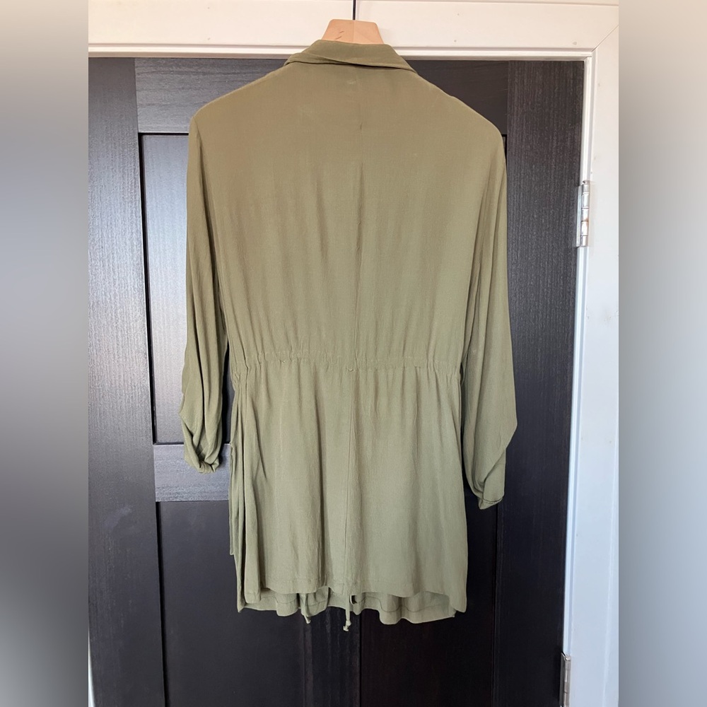 Love Tree Green Utility Jacket - Picture 5 of 7